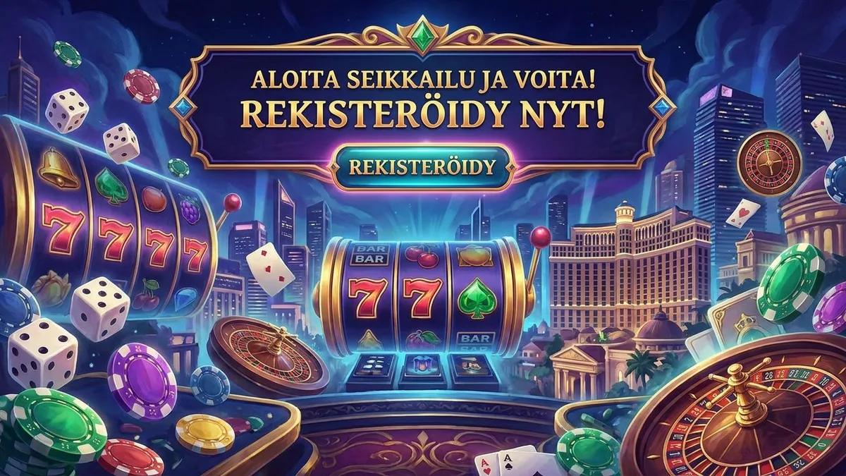 Rekisteröidy bonuksen kanssa